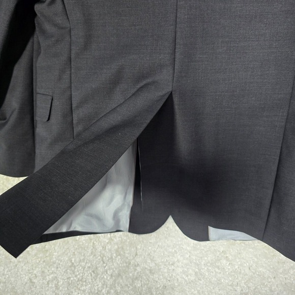 Brooks Brothers Sport Coat Mens 44L Gray Explorer Fitzgerald Fit Business Casual - Picture 9 of 15